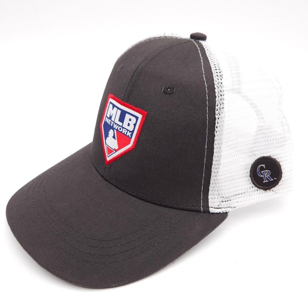 Colorado Rockies MLB Network Hat Mesh Snapback Coors Field Stadium Giveaway Cap